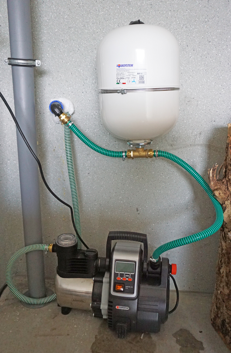 Kraftvoll Wasser pumpen für Haus und Garten - GARDENA